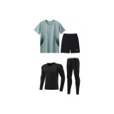 2405 Берег Зеленый Комплект Одежды (Длинный рукав, большемерный, размер пуховика 2)