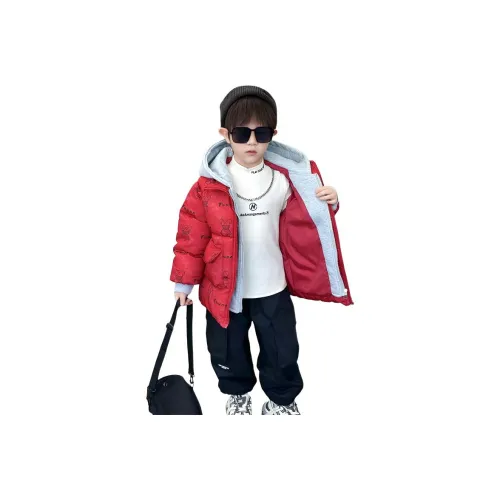 Astro boy Хлопковый пуховик Осенний и Зимний Детский Возраст 3-7 лет