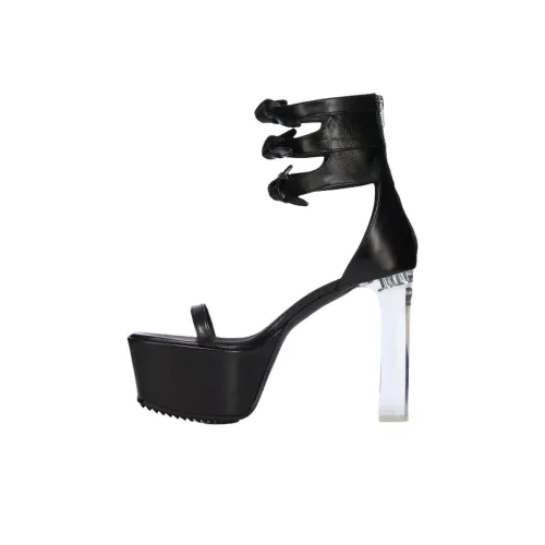 Rick Owens RO One Ремень Сандалии Женские Черный