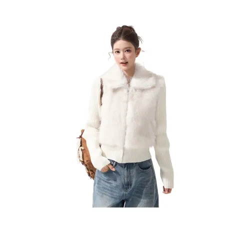 GEZITAI Бархат Feel Пальто Женское