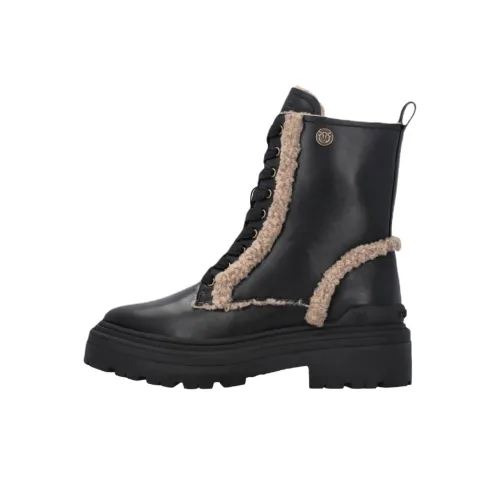 PINKO Короткие Сноубутсы Женские Черные