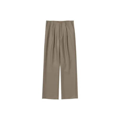 Auralee Fw25 Свет MELTON ONE TUCK SLACKS Повседневные брюки Мужской