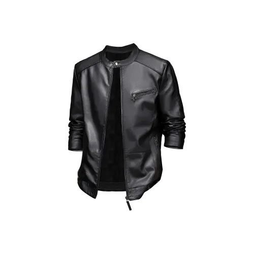 FAIRWHALE Мужские кожаные куртки