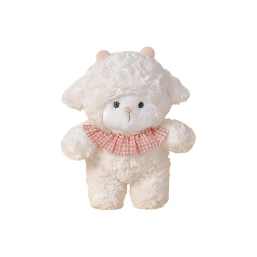 Ian Bay Очаровательная и Мягкая Кукла из Плюша в виде Овцы длина тела 30 см