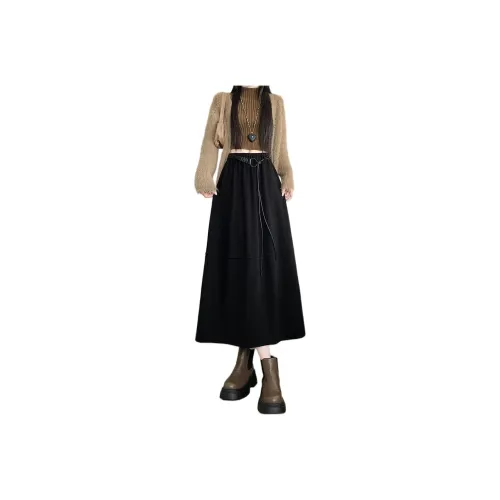 The Temptation Of The Muse Повседневный Длинный Юбка Женские