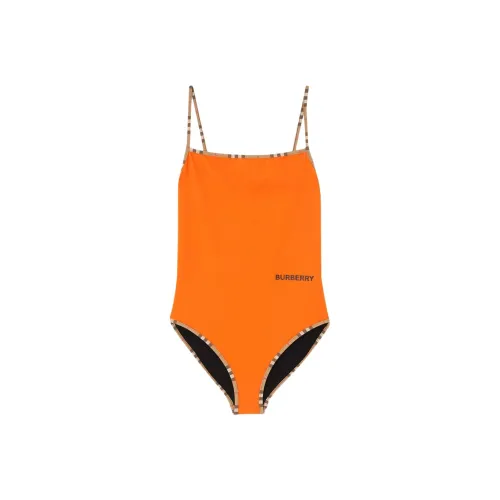 Burberry Ван-Пис Купальник Женский Оранжевый