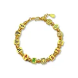 Тринадцать Маджонг Браслет (Золото)