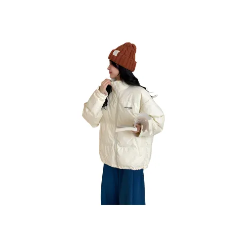 ZVJH Белый Женский пуховик