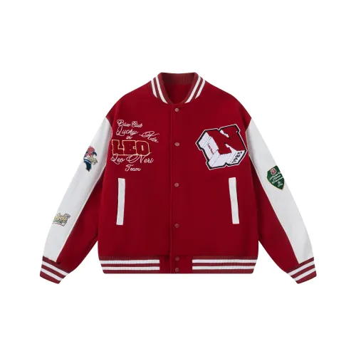 LEO NERI Бейсбольная куртка Унисекс