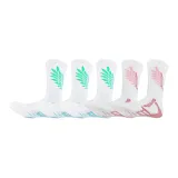 Летящее перо, синий, 3 упаковки + летящее перо, розовый, 2 упаковки [5 упаковок]