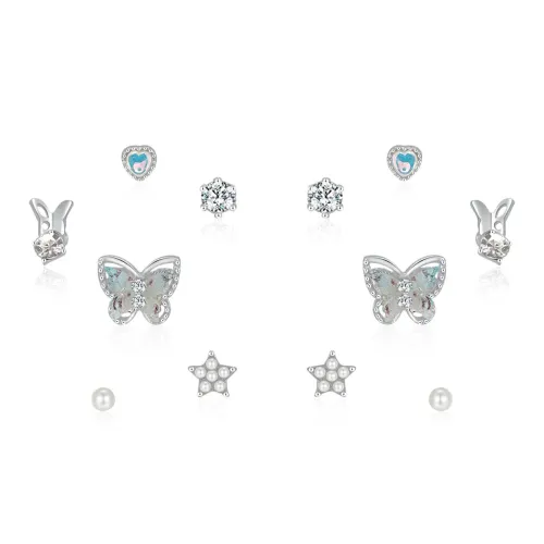 MISS TOOYA Сплав Серьги-гвоздики Женские