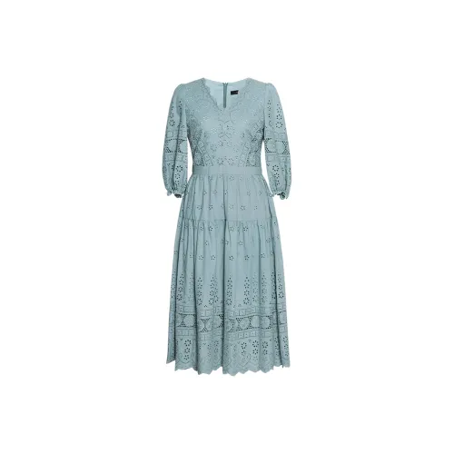 ROEYSHOUSE Длинное платье с длинными рукавами женское