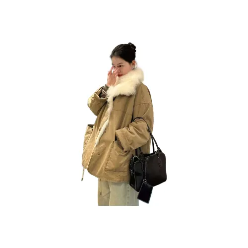 NICEAMOLA Хлопковый пуховик женский