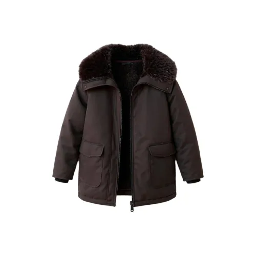 XIKETONG Темно-коричневый женский пуховик