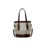 Белый и коричневый