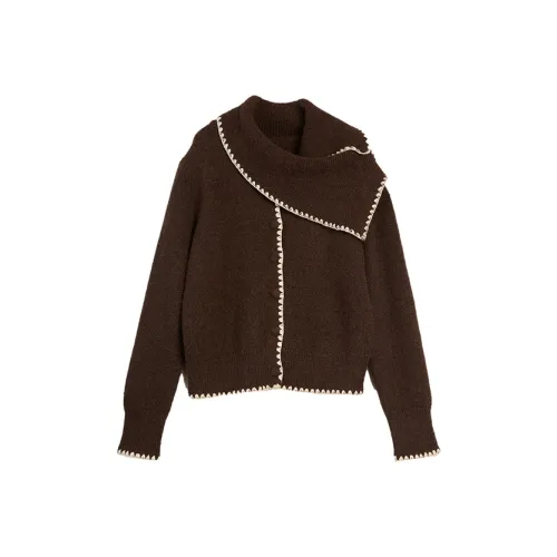 ELLE Кофе Женские Трикотаж