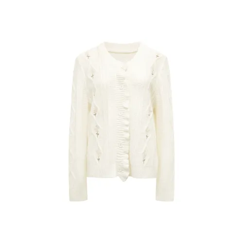 Ariseism Экрю Женские Свитера