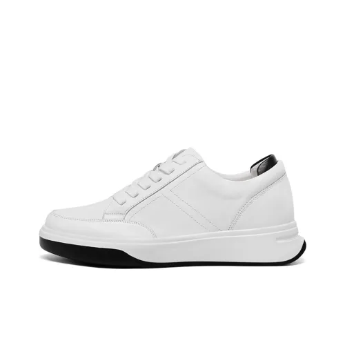 He Jinchang Износостойкие Легкие Дышащие Увеличивающие Высоту Отводящие Пот Мужские Кроссовки для Скейтбординга