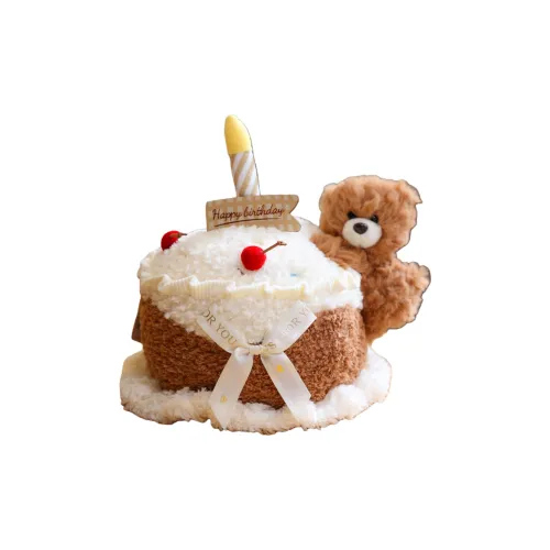 MDH Креативный Милый День Рождения Медведь Торт Кукла Плюшевая Кукла 30 см Длина Тела