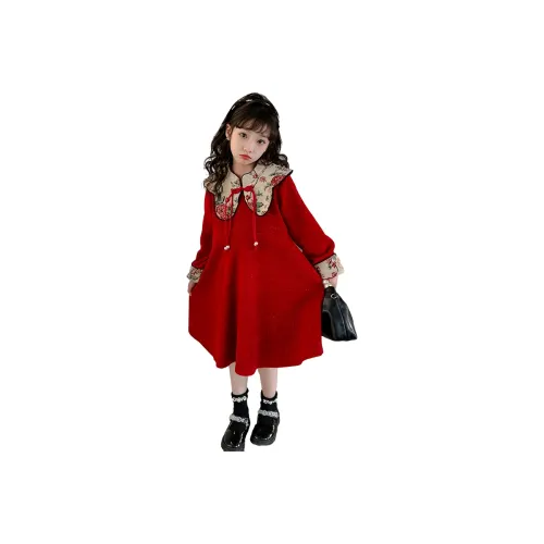PLANDOO Red KIDS Dresses PLANDOO Красные KIDS Платья