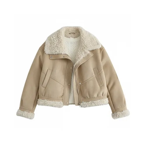 STGX Горчичный Желтый Женские Пуховики