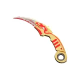 20 см Золотой Ядовитые Клыки - Складной