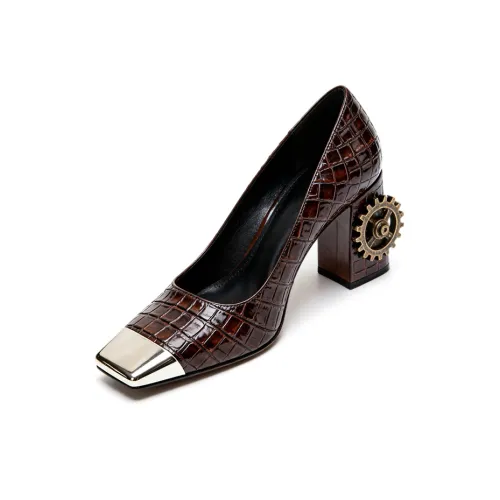 WELKIN WZWJ Грубый каблук Высокие каблуки Женские