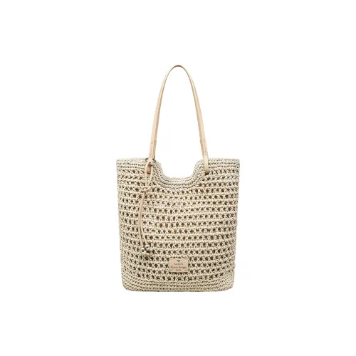 Crtnzo Kroez Ткань Сумка через плечо Стандартная Женская Экрю