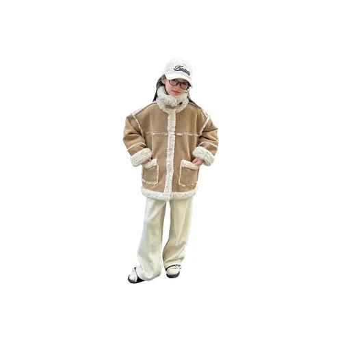 TLXT Кофе Shearling KIDS Утеплённые куртки