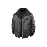 Черный с флисовой подкладкой