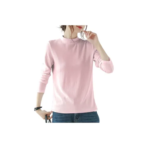 ZIMO Cotton Linen Blend Regular T-Shirt Women's