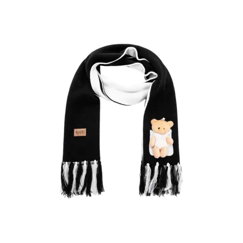 KENMO Акриловые вязаные шарфы унисекс