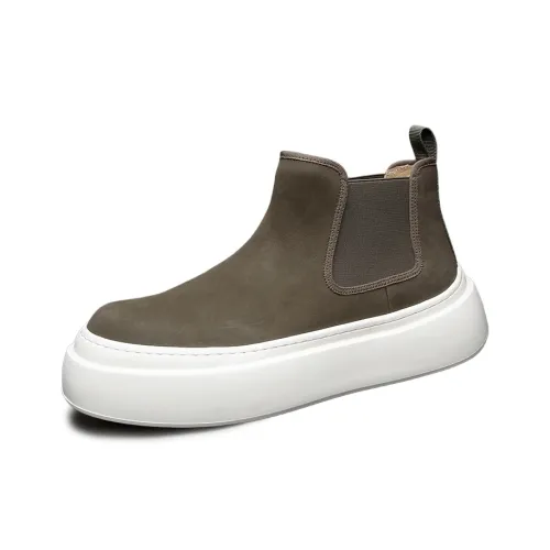 SENJIALUO Короткий ботинок Martin каблук 3,5 см мужской