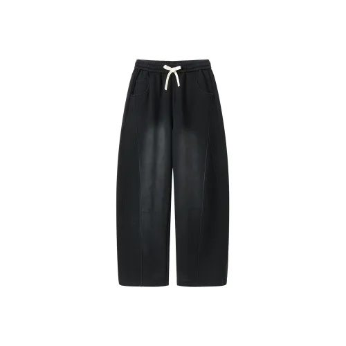 DOH STORE Черные Унисекс Повседневные Штаны