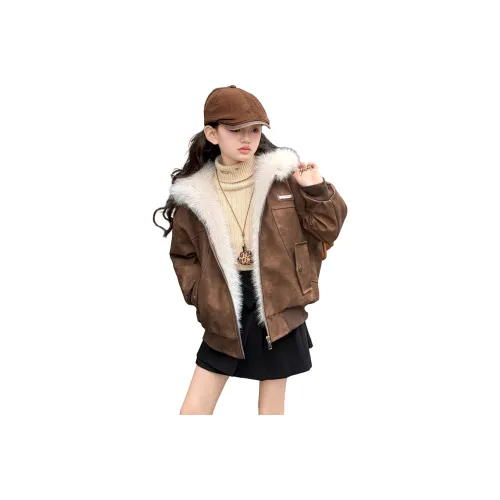 T.MOO Кофе Школьный возраст Утеплённые куртки