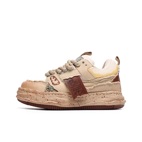 Angelmi Устойчивый к истиранию Низкий Топ Повседневная Обувь Унисекс Коричневый