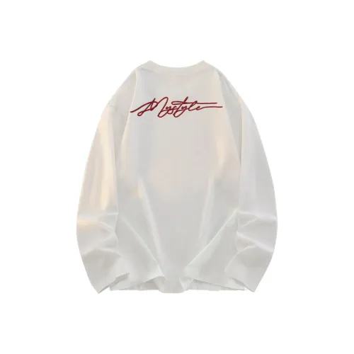 MJ STYLE Длинный рукав Т-рубашка Унисекс