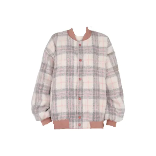 DXLM Vintage Бейсбольная куртка Женская