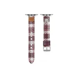 Бордовый Белый Клетка Узор