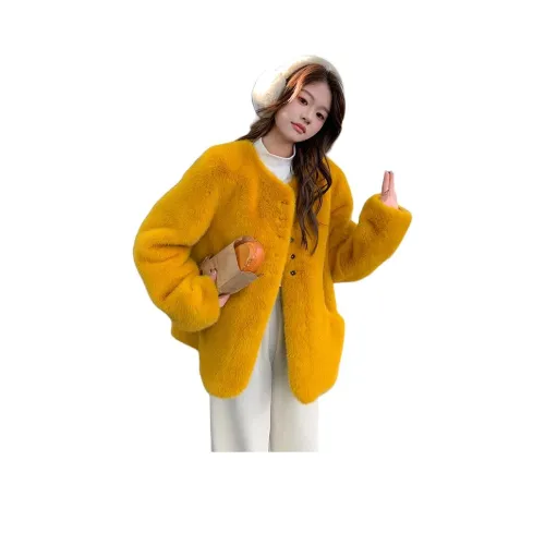 MEXICAN Бархат Feel Пальто Женское