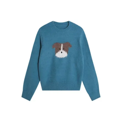 STARFEI Синий Женский Свитер