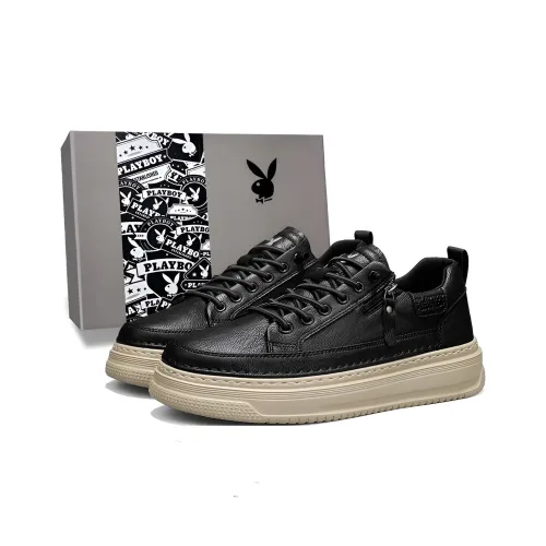 PLAYBOY Collaboration Устойчивые к истиранию противоскользящие легкие низкие кеды для скейтбординга Мужские