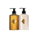Двухкомпонентный комплект: Желтый Оранжевый Ароматный гель для душа 250 мл + Экрю Ароматный лосьон для тела 250 мл