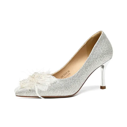 ZHR Узкий каблук Высокие каблуки Женские