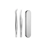 Комплект из двух частей [Золотистая заколка с пером + заколка с дельфином] Fusion Tweezers