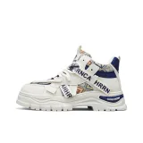 Бежевый синий