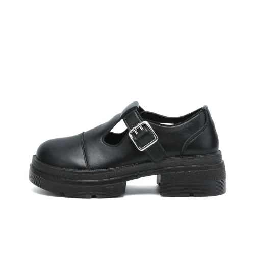 Warrior Туфли Мэри Джейн Лоферы 5,5CM Женские