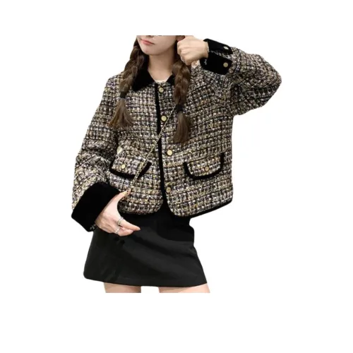 Sky Swan Velvet Feel Coat Women's