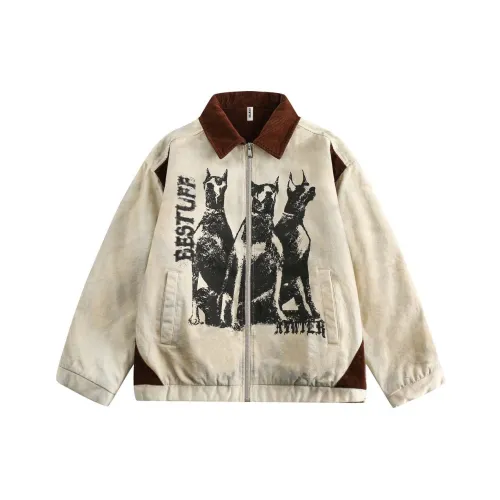 Vine Color Экрю Унисекс Куртки