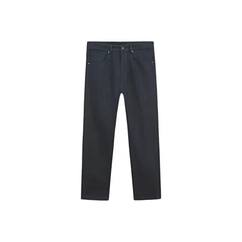 Massimo Dutti Темно-синий Мужской Джинсы